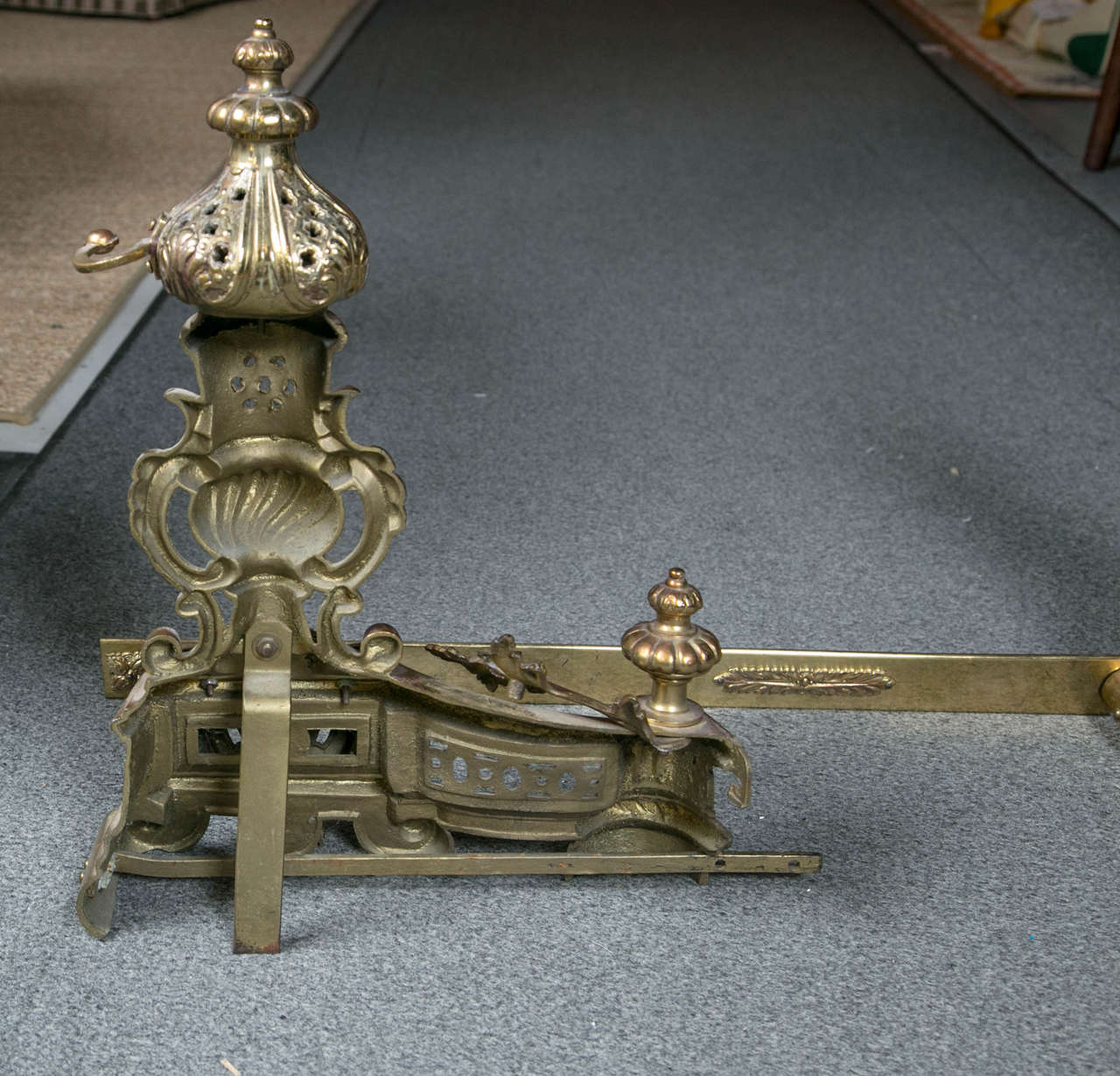 French Louise XVI Style Andirons For Sale 4