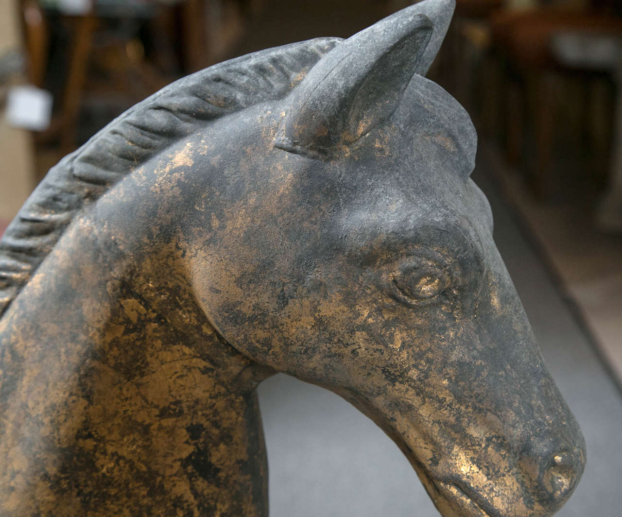 Copper Hackney Horse Weathervane For Sale