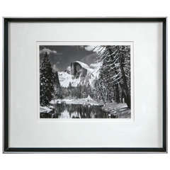 Ansel Adams "Winter, Yosemite National Park" Framed Print