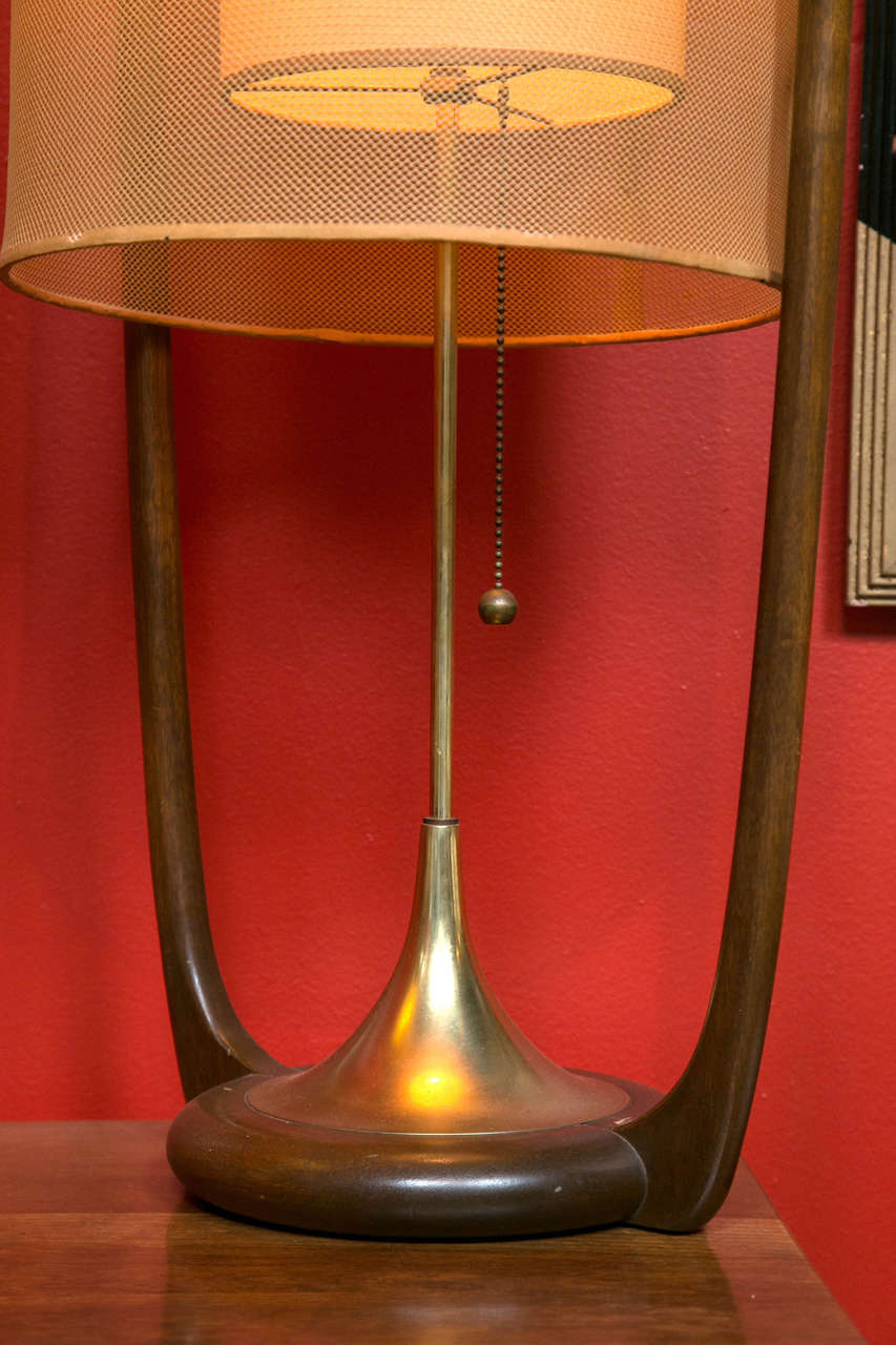 Pair of MidCentury Modern Lamps by Modeline at 1stDibs