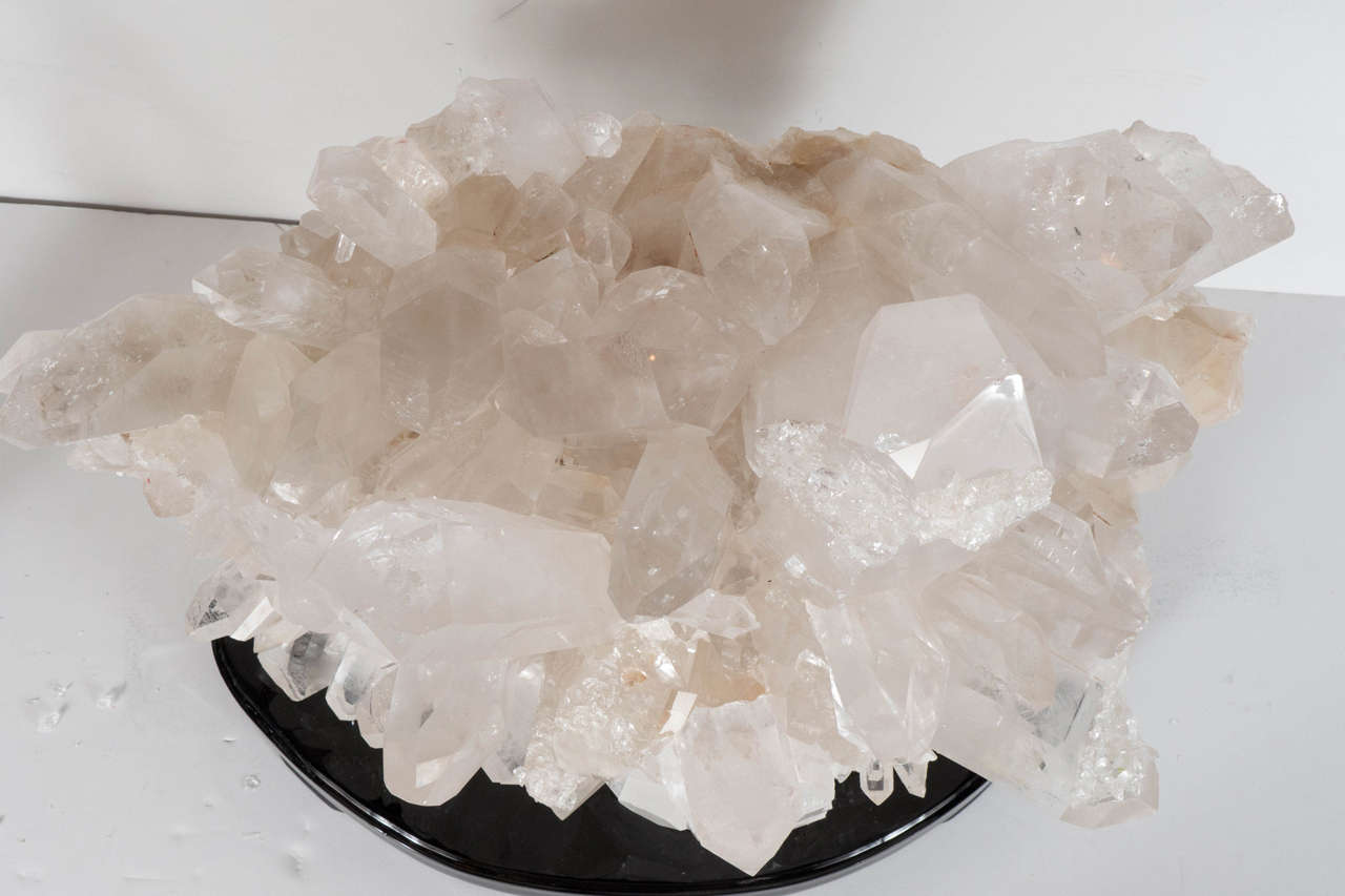 Impressive and Stunning Rock Crystal Quartz Mineral Specimen 2