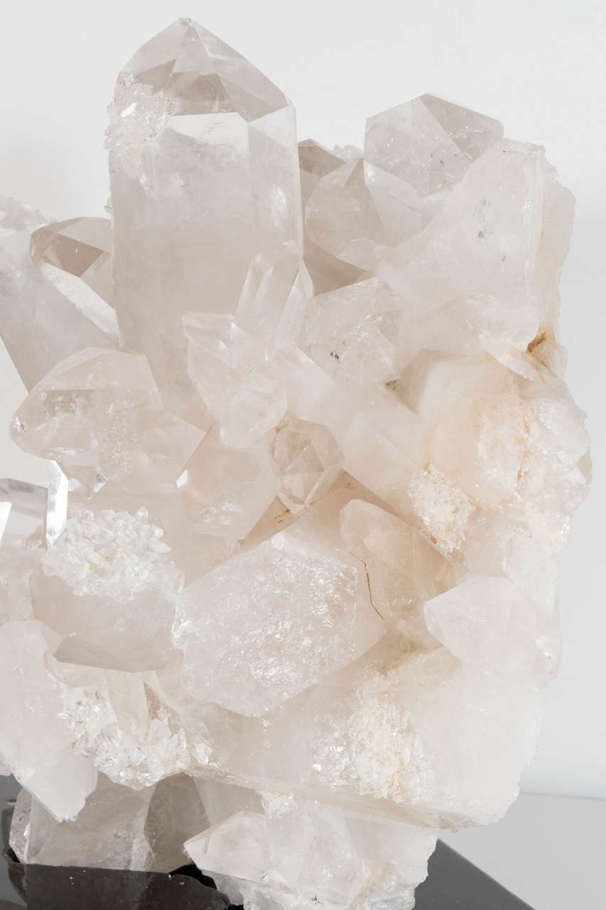 Impressive and Stunning Rock Crystal Quartz Mineral Specimen 4