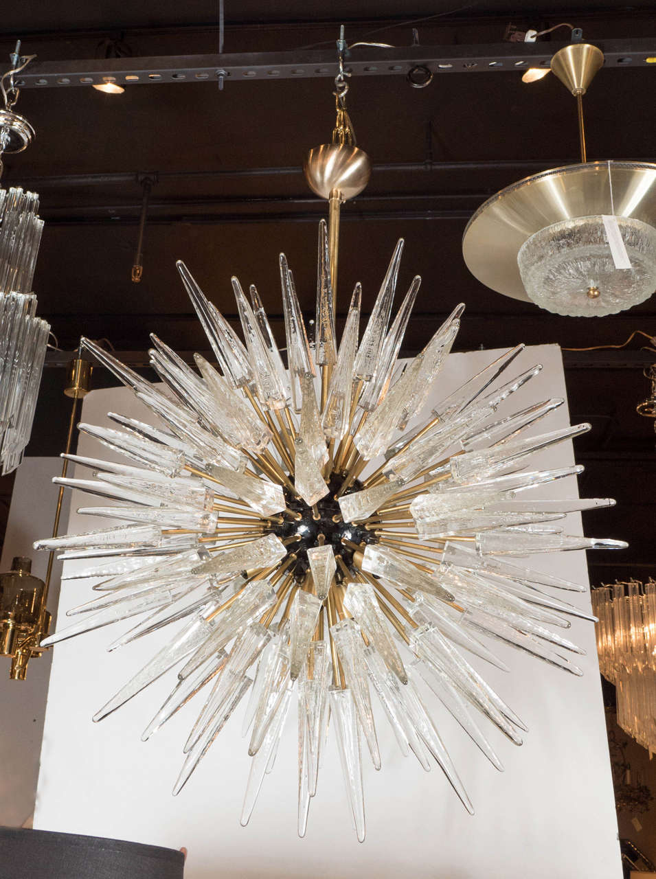 spiked chandelier