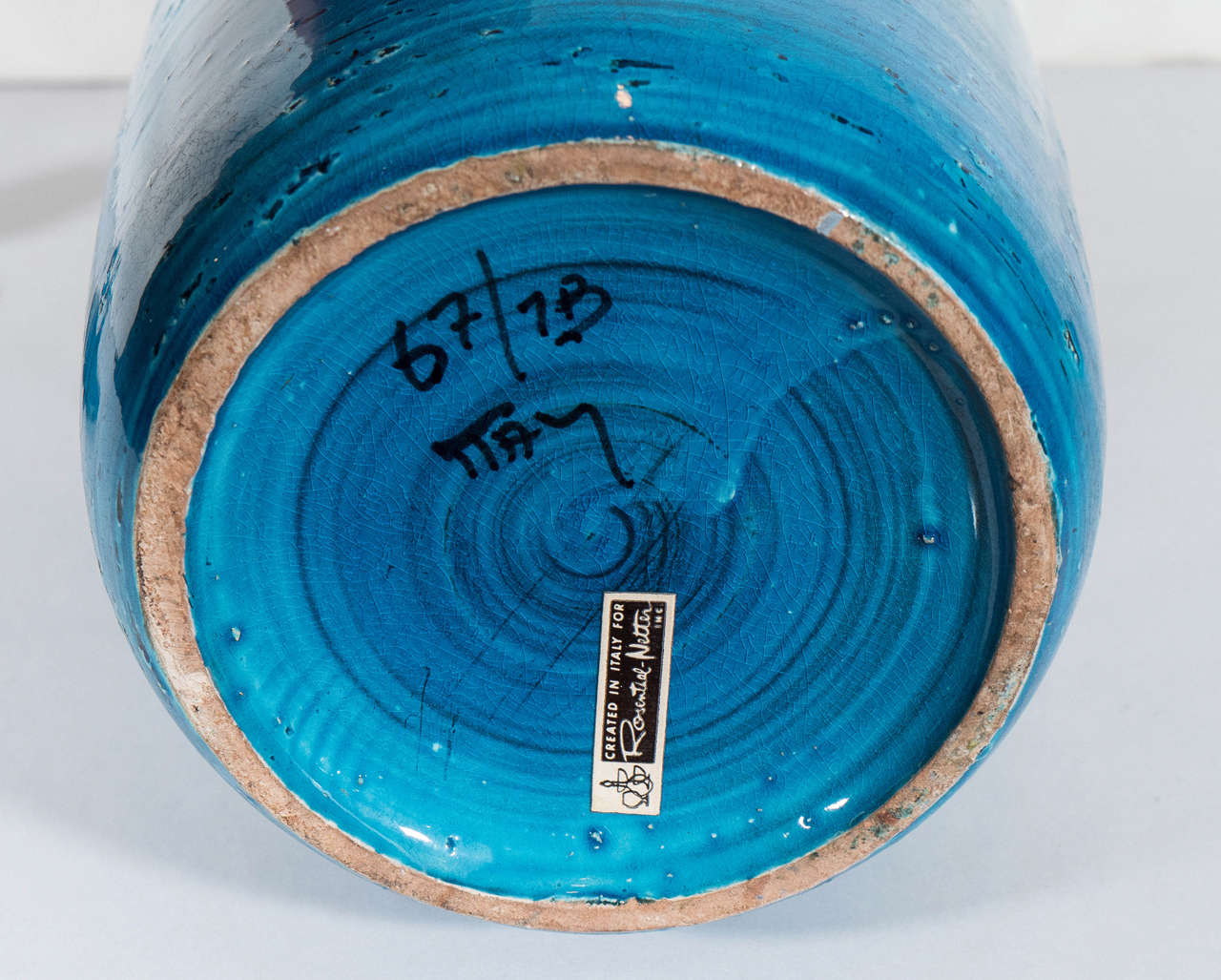 Rosenthal Netter Blue Ceramic Lidded Jar 1