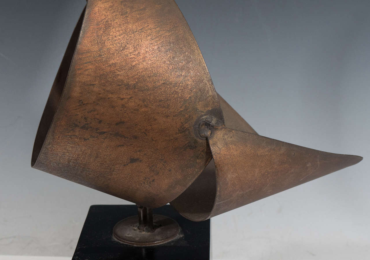 Spectacular Pair Of Brutalist Sculptural Lamps For Sale 2