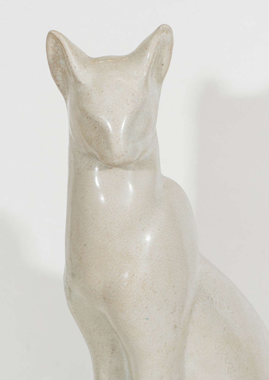art deco cat
