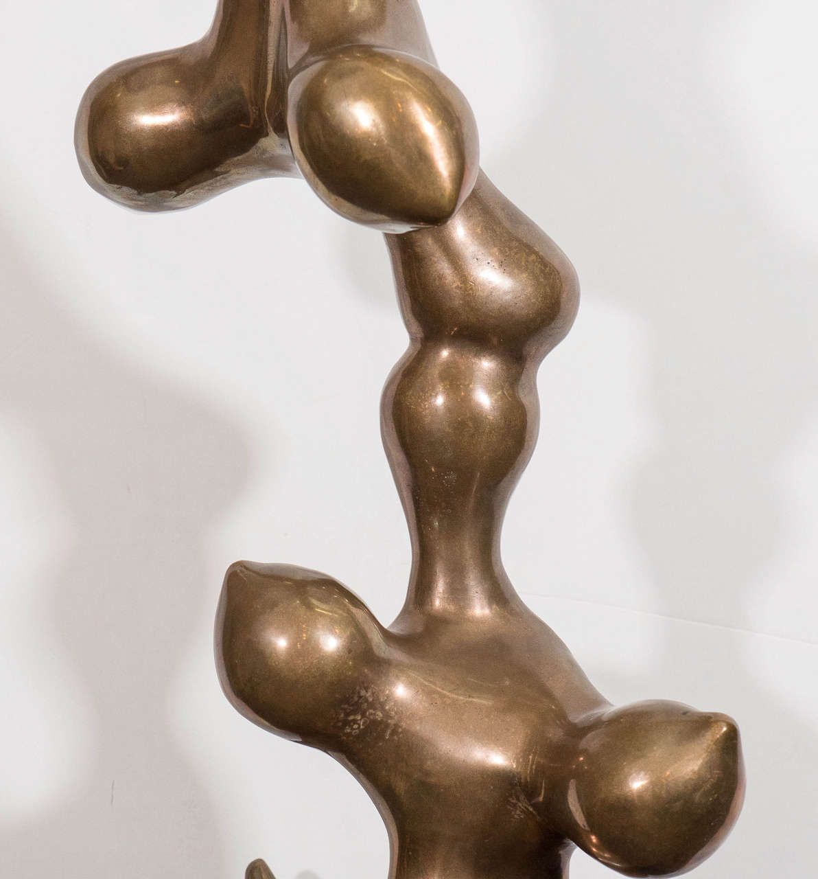 Sculptural Abstract Acrobats in Bronze by Lewis Seiler 2