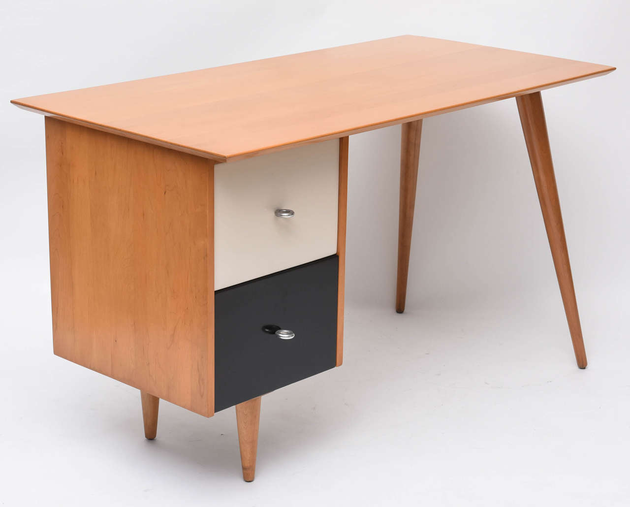 Polished Paul McCobb Planner Group Desk