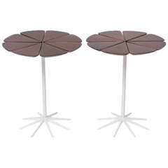 Pair of Richard Schultz Petal Side Tables 1