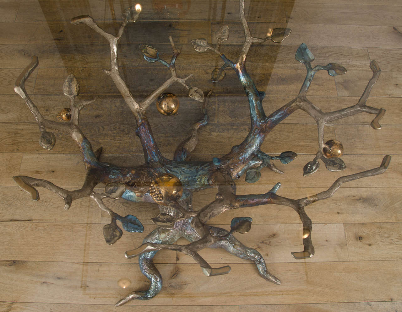 Bronze 'Pomegranate' Dining Table by Mark Brazier-Jones