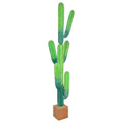 Very Decorative "Cactus" in Wood