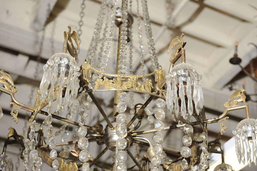 16 Light Neo-Classical Style Chandelier 1