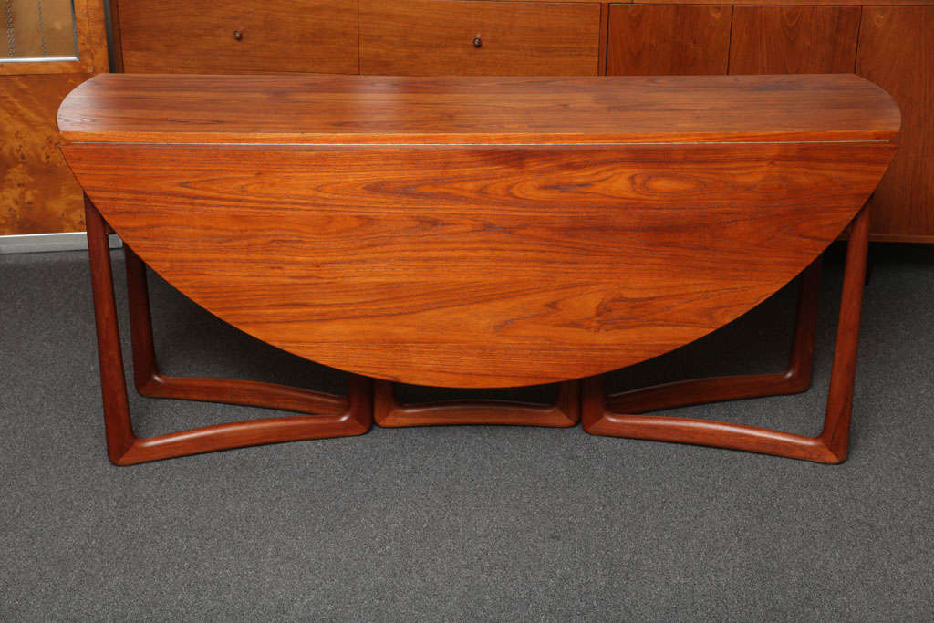 Early Iconic Peter Hvidt/Orla Molgaard-Nielsen Teak Dining Table
