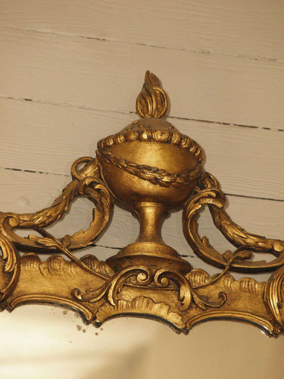 French Giltwood mirror