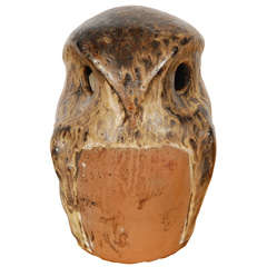 Edna Arnow Pottery Owl