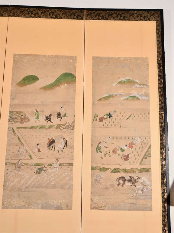 Japanese 6 Panel Screen
