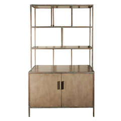 Paul Marra Bookcase in Faux Bronze 8
