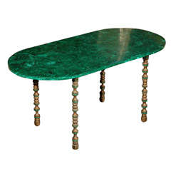 Malachite Cocktail Table