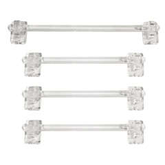 Vintage Lucite Towel Bar Set