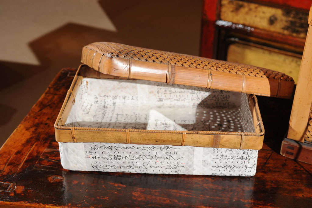 Japanese Storage Basket at 1stDibs