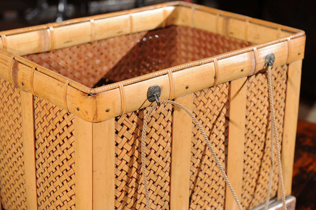 Japanese Storage Basket at 1stDibs
