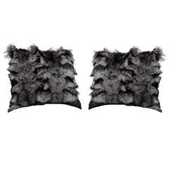 Silver Fox Pillow