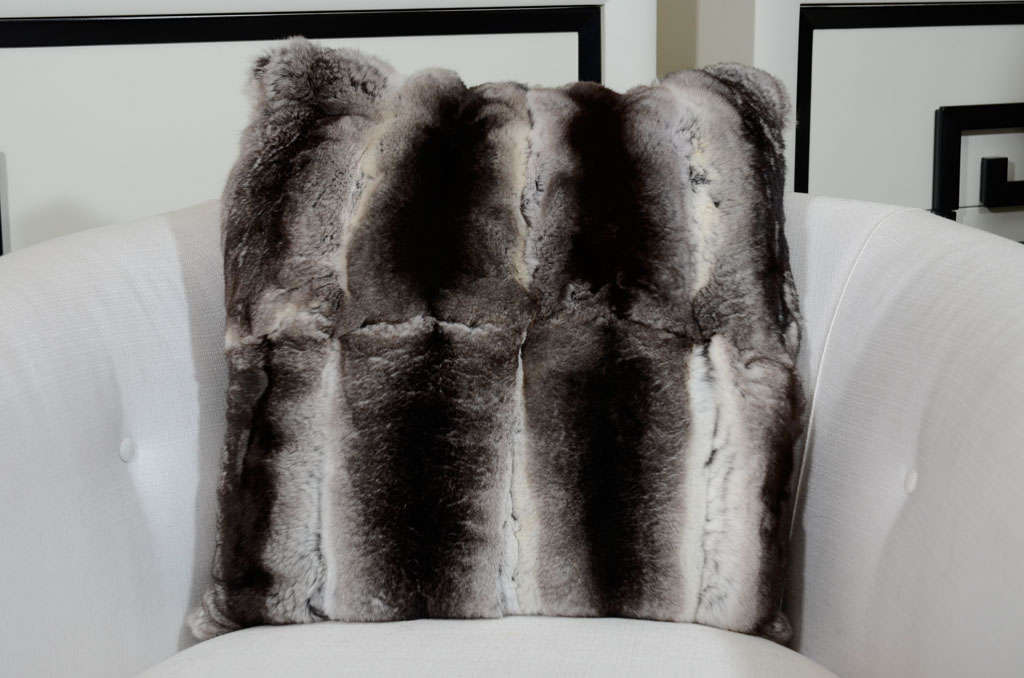 Genuine Chinchilla Pillow