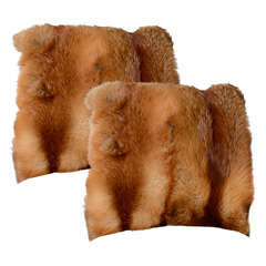 Red Fox Pillow