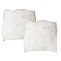 Custom White fox Pillow