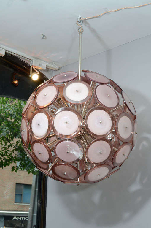 Purple Vistosi Disc Sputnik