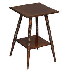 English Aesthetic  Movement Lamp Table