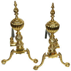 Pair of 18th Century Andirons 1