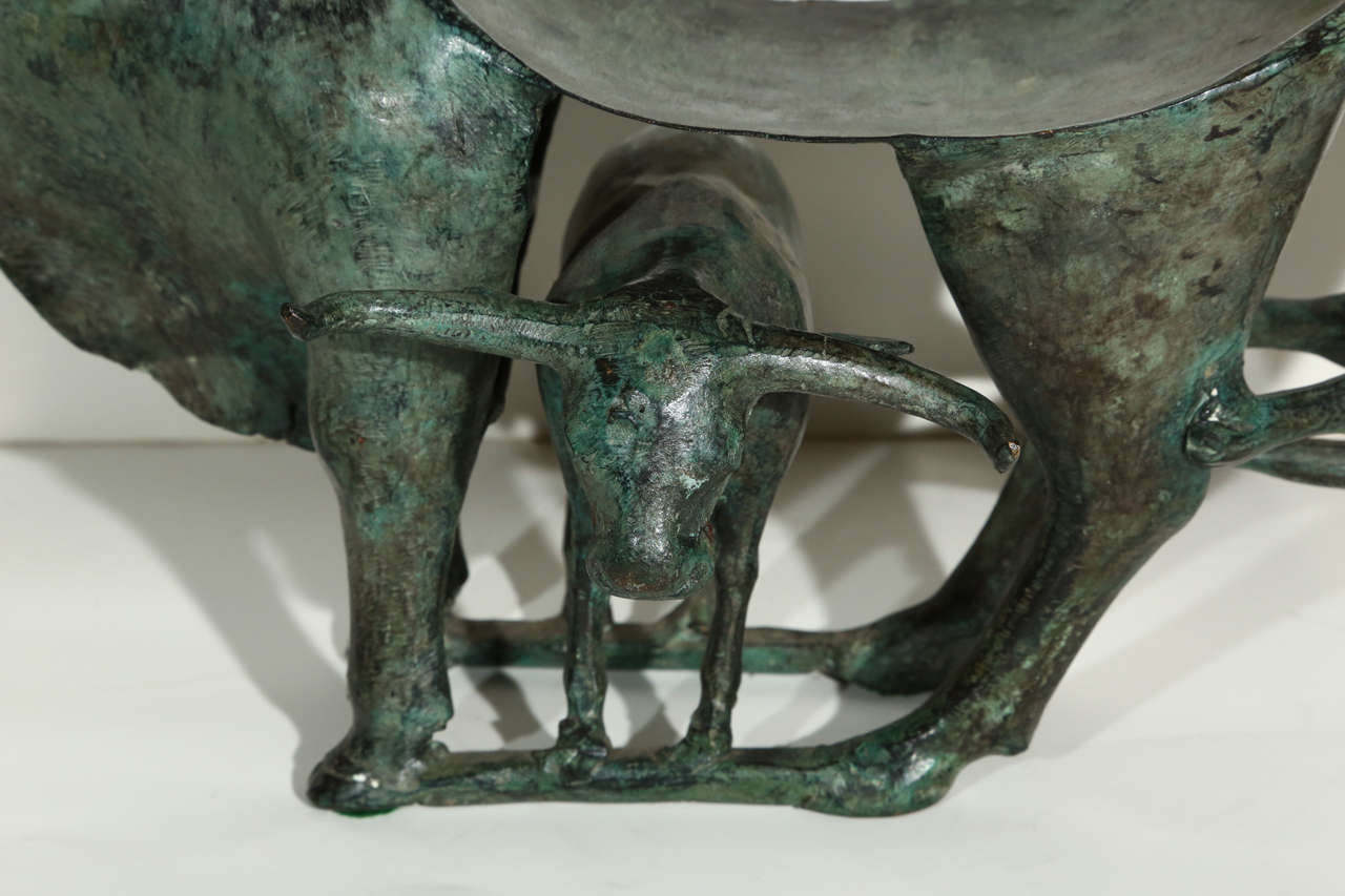 Cast Bronze Lost Wax Archaic Neolithic Sculpture at 1stDibs