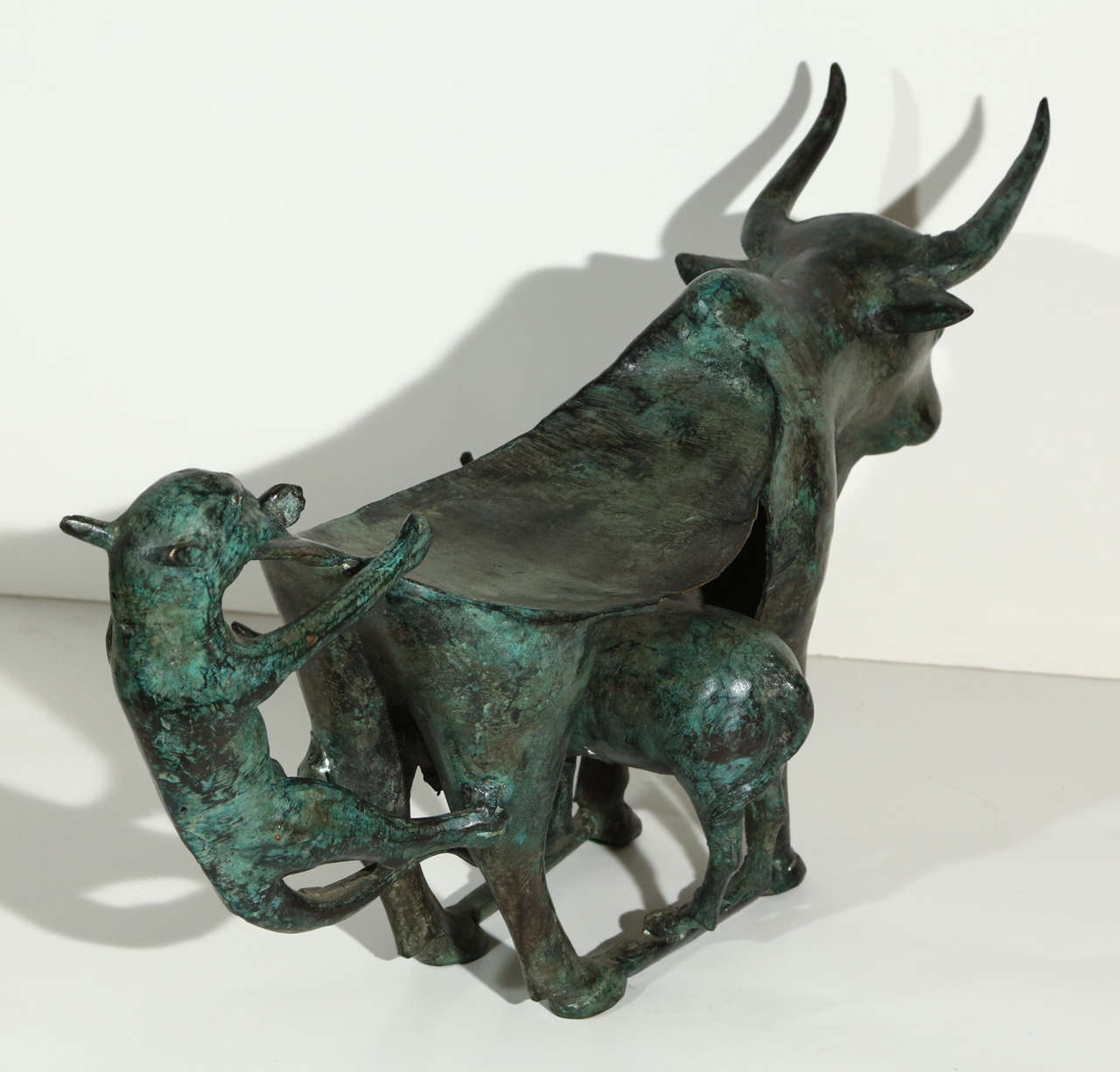 Cast Bronze Lost Wax Archaic Neolithic Sculpture at 1stDibs