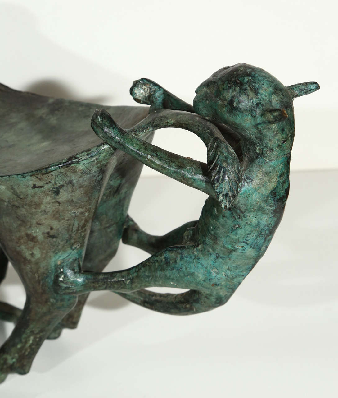 Cast Bronze Lost Wax Archaic Neolithic Sculpture at 1stDibs