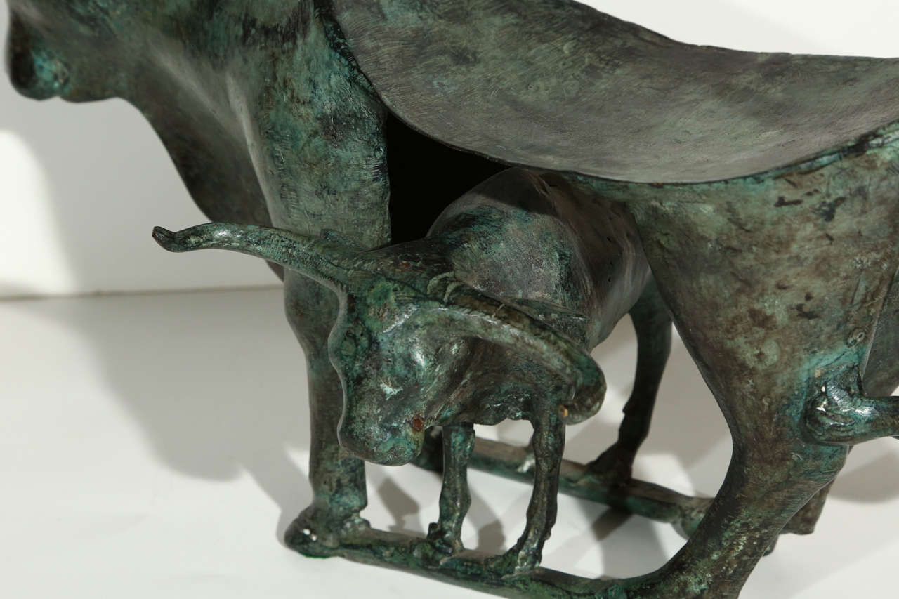 Cast Bronze Lost Wax Archaic Neolithic Sculpture at 1stDibs