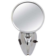 Vintage Shave Mirror with Light