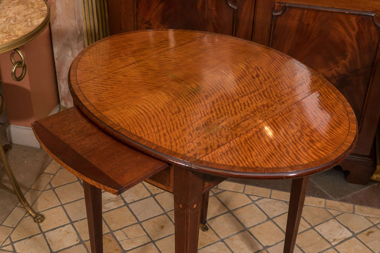 18th Century and Earlier George III Mahogany Pembroke Table