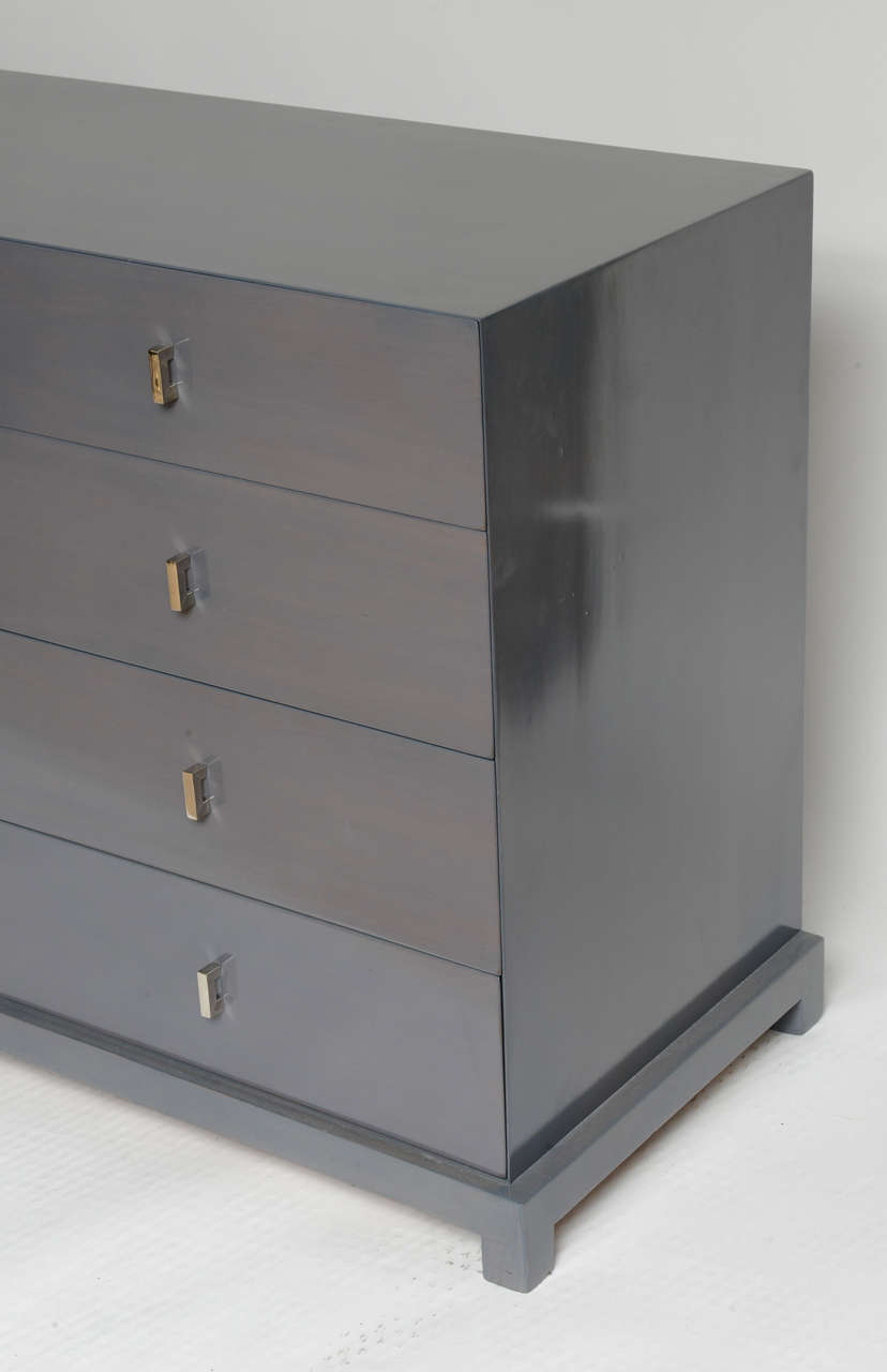 Midcentury American Grey Chest of Drawers 3