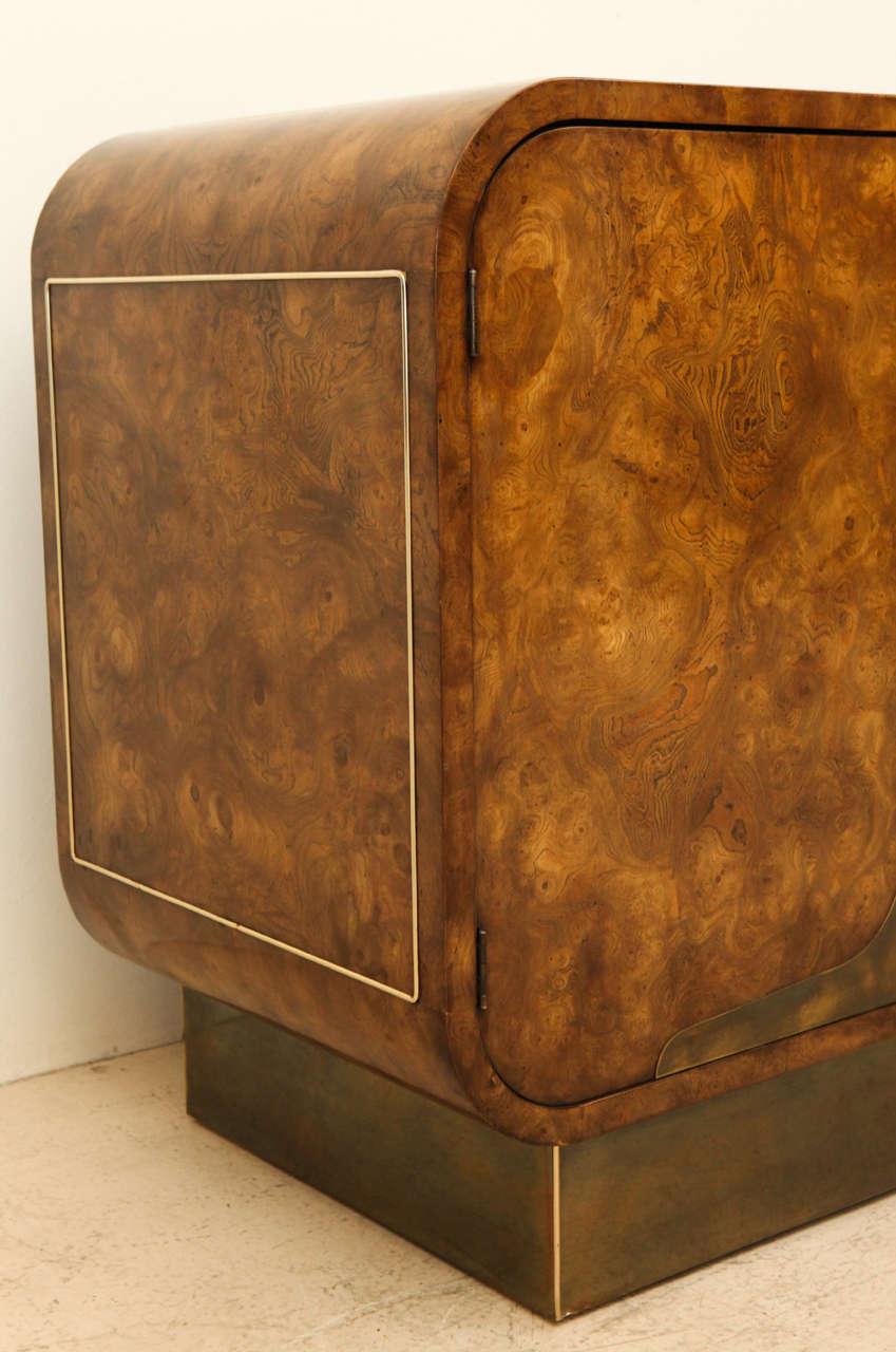 Burled Elmwood Cabinet by Mastercraft 3