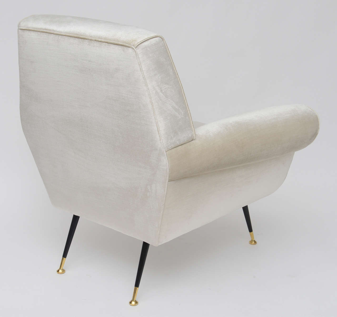 Mid-20th Century Pair of 1950s Italian Lounge Chairs