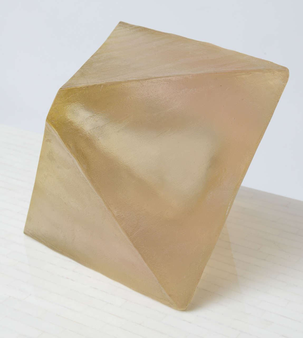 Polyhedral Resin Sculpture 1