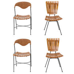 Set of Four Arthur Umanoff Dining Chairs for Raymor