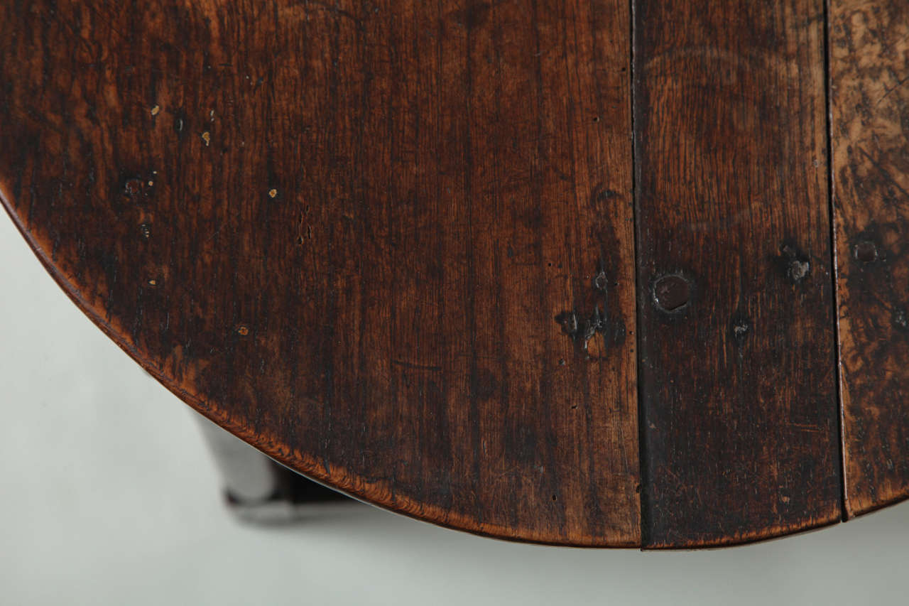 Unusual 18th Century English Oak Table 2