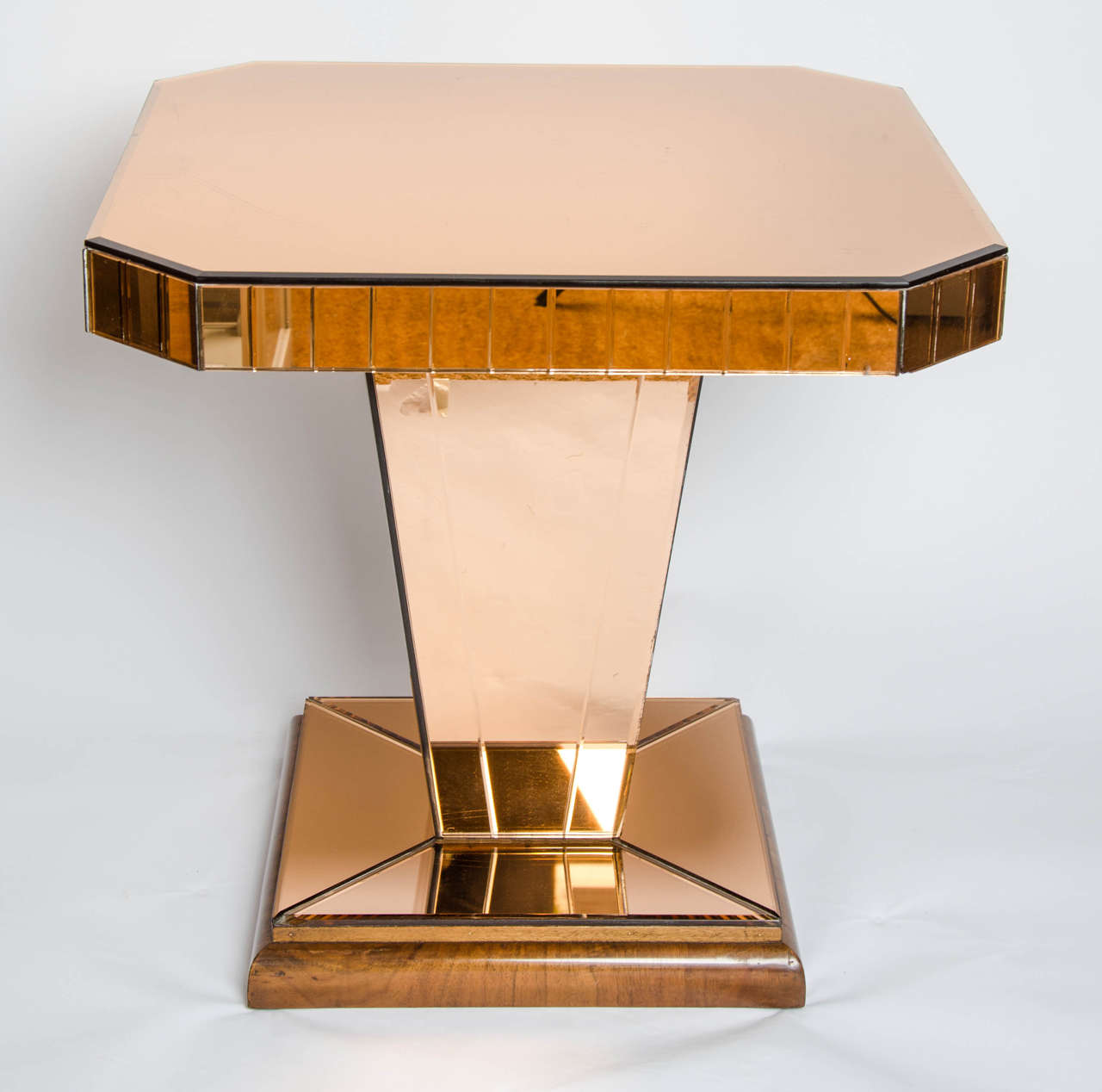 Mirrored Side Table