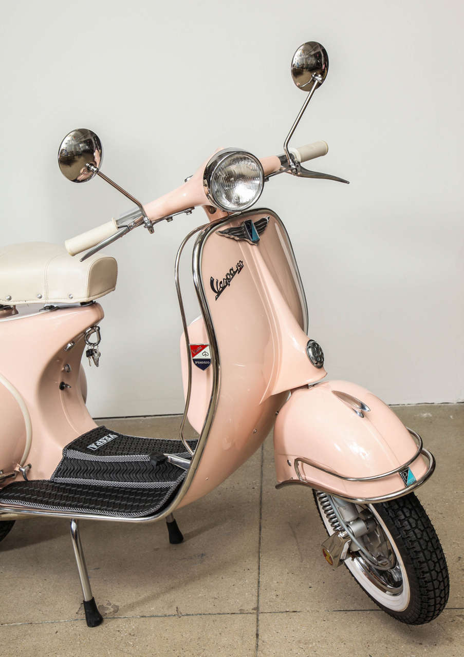 baby pink vespa