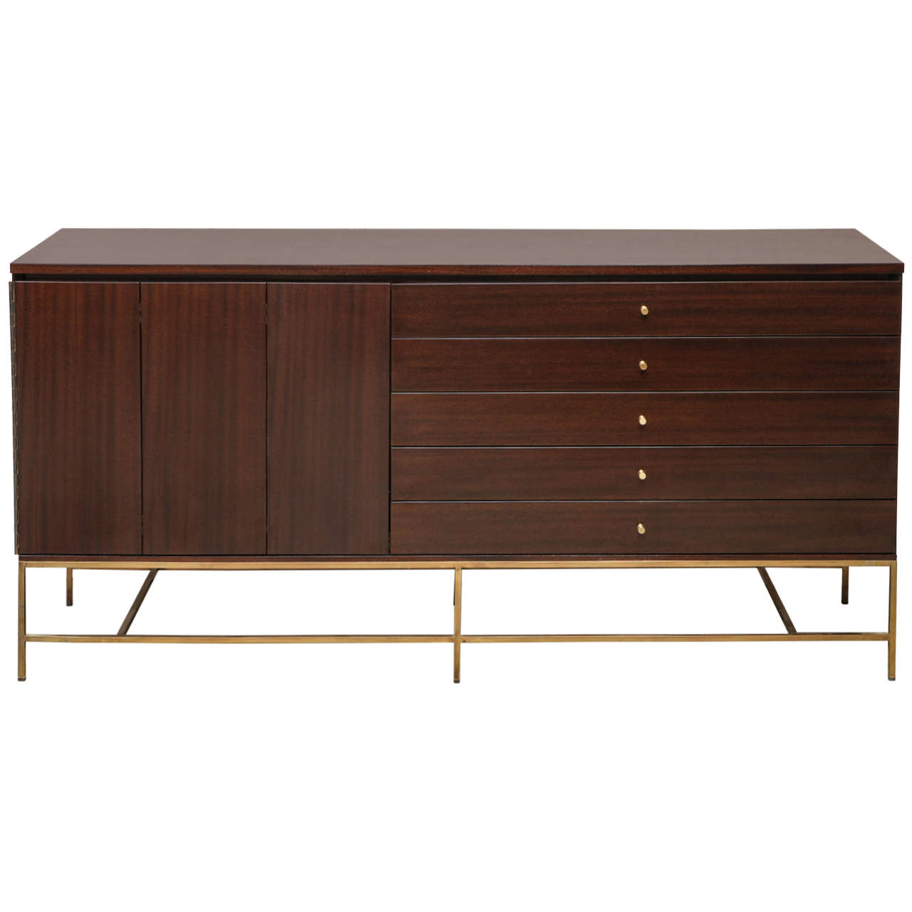 Paul McCobb Mahogany Credenza