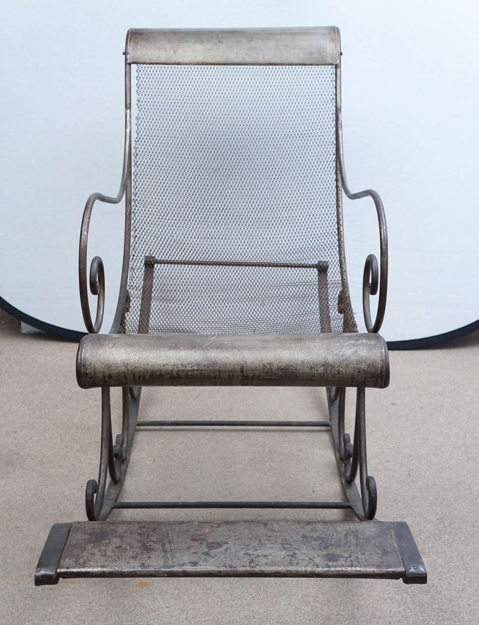 British English Iron Rocking Chair