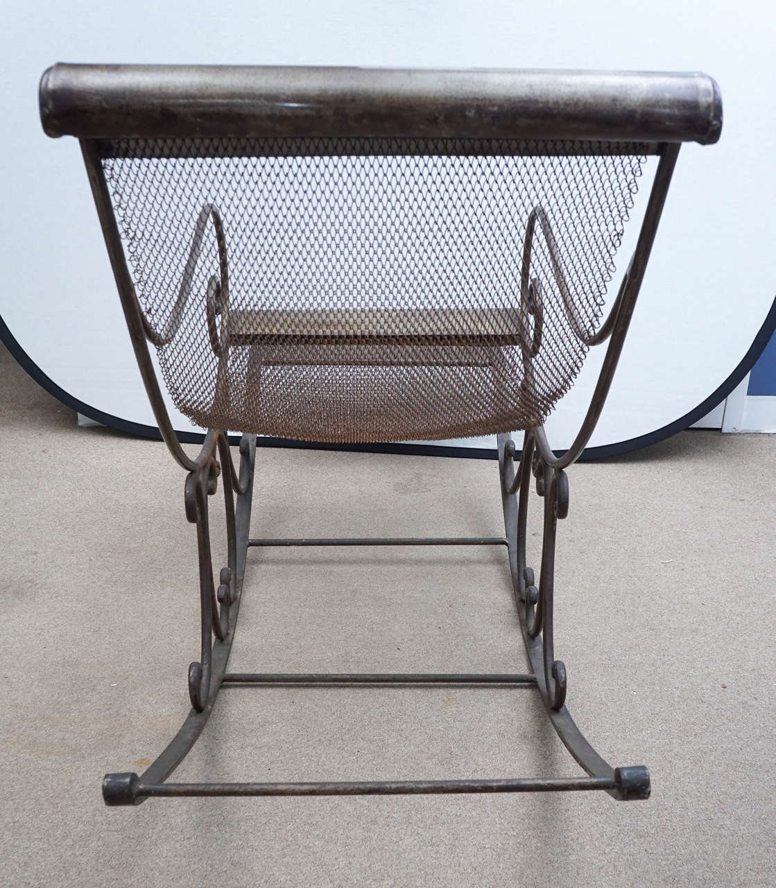 English Iron Rocking Chair 4