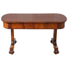 Antique Irish Library Table